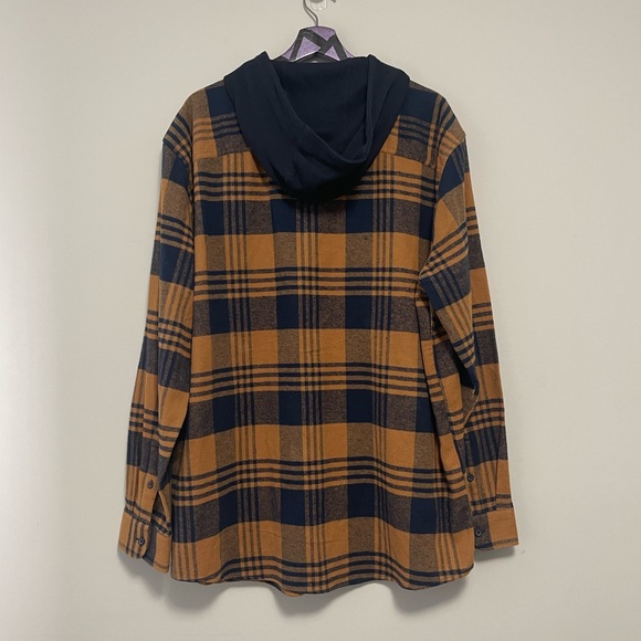 WindRiver Mens Long Sleeves Flannel Shirt Size 2XL - Picture 2 of 9